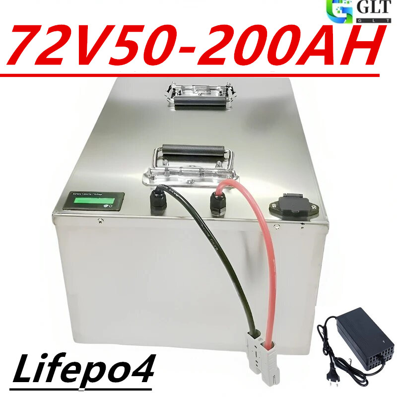 72V 60Ah Lifepo4 Battery Pack - Pacco Batteria Lifepo4 72V 50Ah/100Ah/120Ah/150Ah/200Ah con
